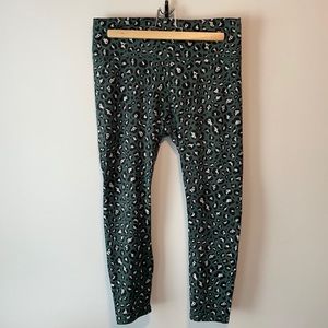 Fabletics Patterned PowerHold 7/8 Leggings